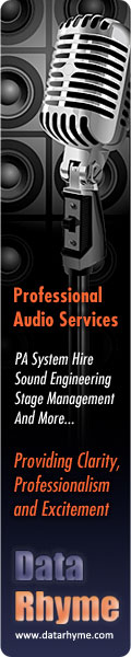 Datarhyme PA System Hire