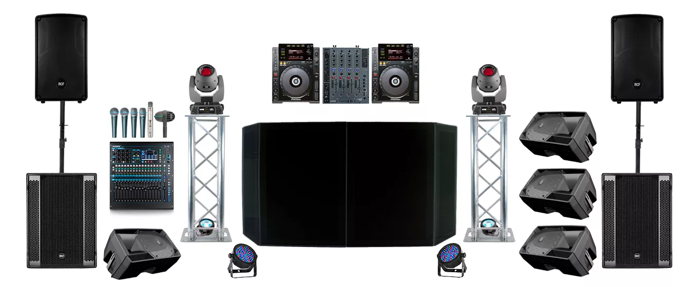 Live Sound Wedding PA System Hire in London