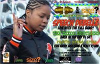 Speech Debelle at The Size? Store 2 speech debelle