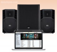 High Quality PA System Sound with MP3/AAC Music pa digital files