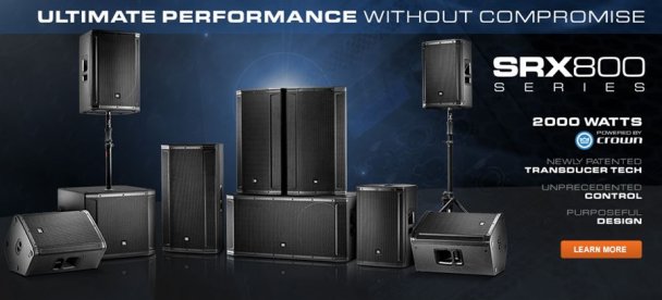 JBL SRX800 Series Overview 1 JBL SRX800 Series Overview srx800 seriespng