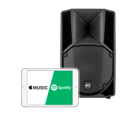Basic (iPod / Laptop) PA Speaker for Hire in London 2 PA Speaker Hire
